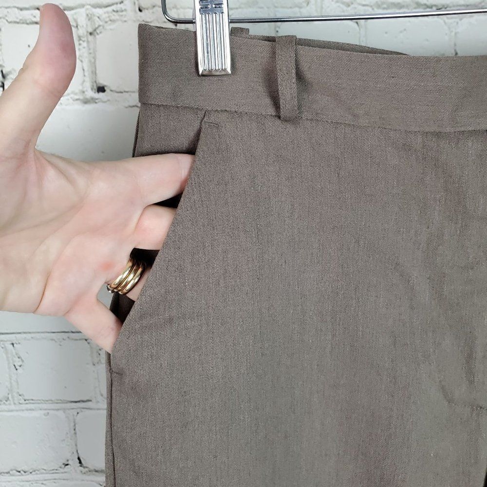 The Limited Stretch Pant Greyish Brown Size 8 - Picture 3 of 9